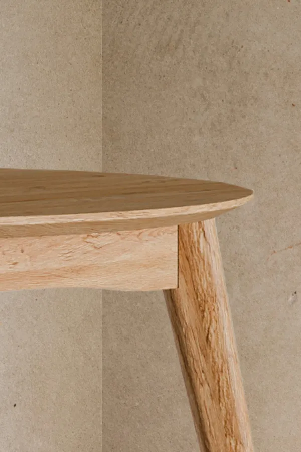 Valgomojo stalas JORIS 120 cm × 120 cm × 75 cm – nuotrauka 2